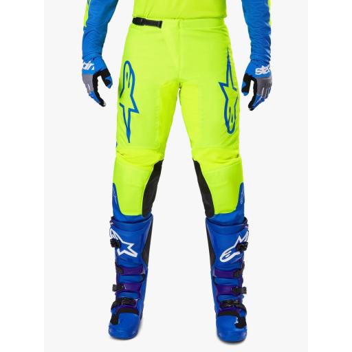 Pantalón Alpinestars Fluid Haul amarillo fluor y azul 2025 [3]