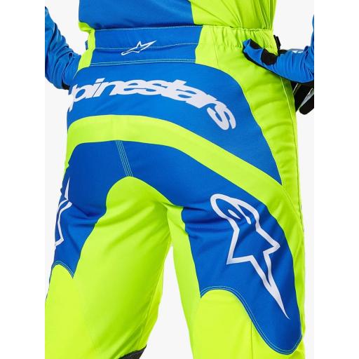 Pantalón Alpinestars Fluid Haul amarillo fluor y azul 2025 [2]