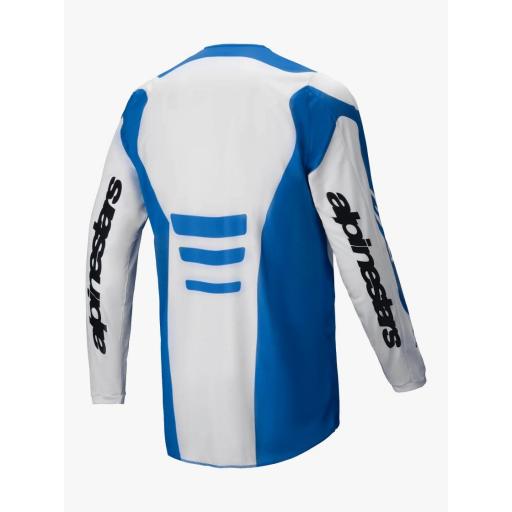 Camiseta Alpinestar Fluid Haul azul y blanco 2025 [1]