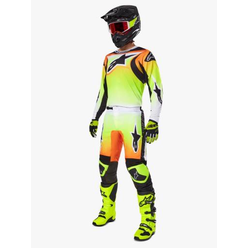 Pantalón Alpinestars Fluid Wurx amarillo y negro 2025 [3]