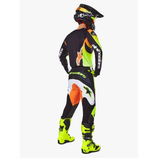 Pantalón Alpinestars Fluid Wurx amarillo y negro 2025 [2]