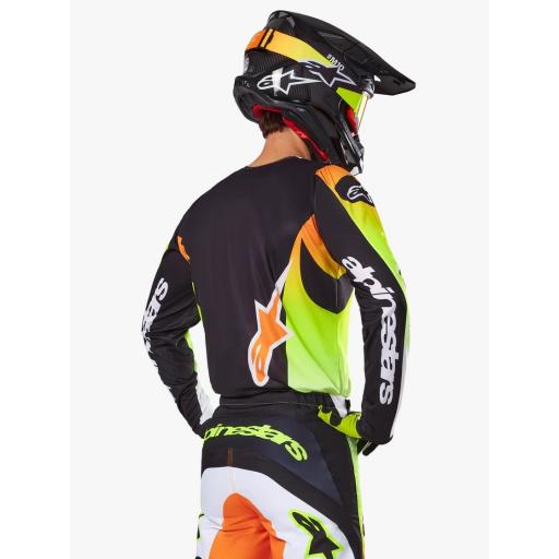 Camiseta Alpinestar Fluid Wurx amarillo y negro 2025 [2]