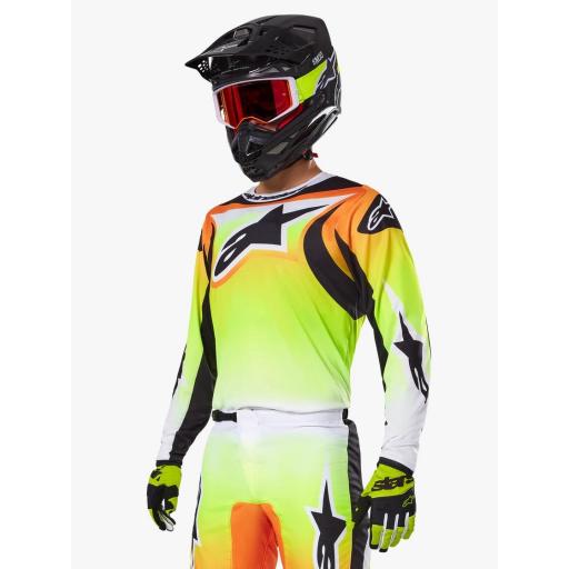 Camiseta Alpinestar Fluid Wurx amarillo y negro 2025 [3]