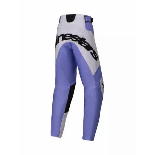 Pantalones infantils Alpinestars Racer púrpura y negro 2025 [1]