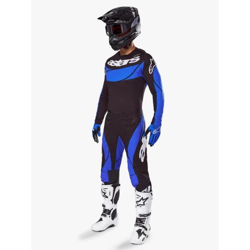 Camiseta Alpinestar TECHSTAR DREEM Negro y azul 2025 [5]