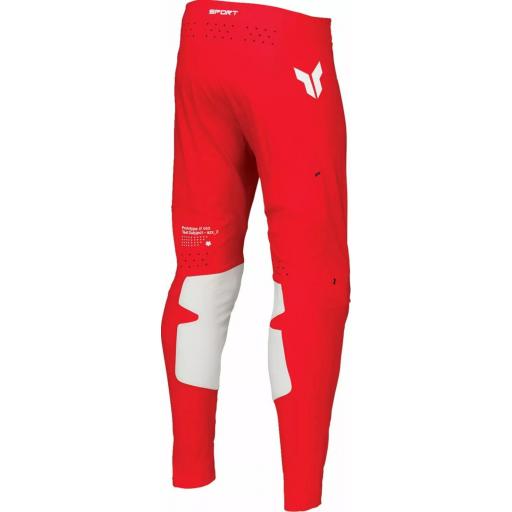 Pantalones Thor SPORT Riot rojo 2025 [1]