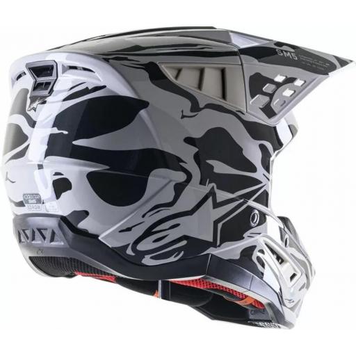 Casco Alpinestars Supertech M5 Mine Gris [1]