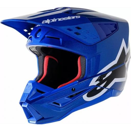 Casco Alpinestars Supertech M5 Corp Azul brillante