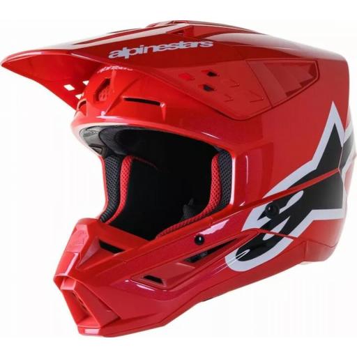 Casco Alpinestars Supertech M5 Corp Rojo brillante