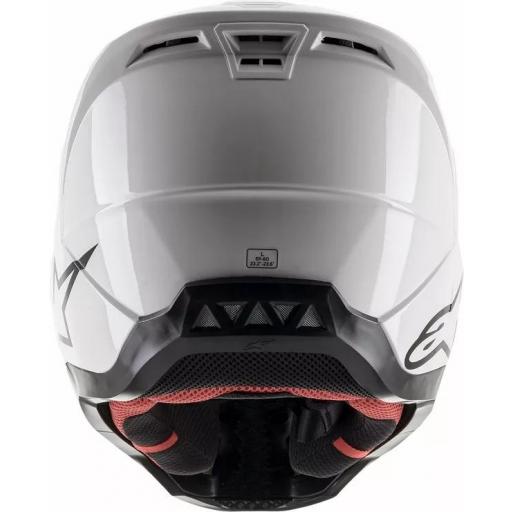 Casco Alpinestars Supertech M5 Solid Blanco [2]