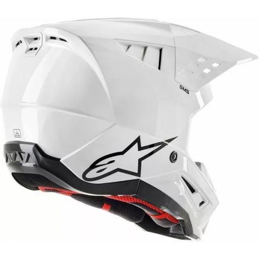 Casco Alpinestars Supertech M5 Solid Blanco [1]