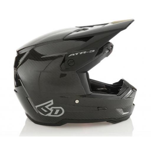 6D ATR-3 Solid Carbon negro mate