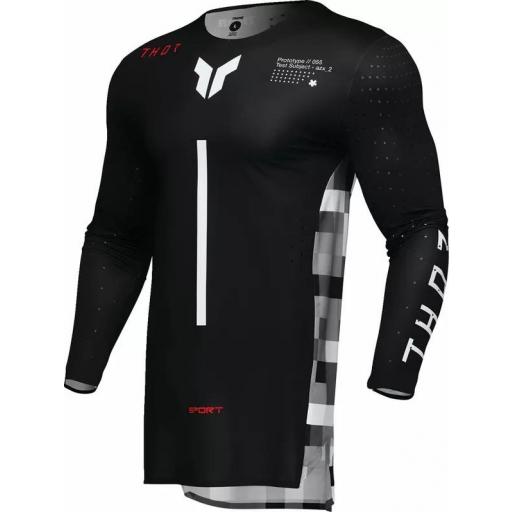 Camiseta Thor Sportmode Riot negra y roja [0]