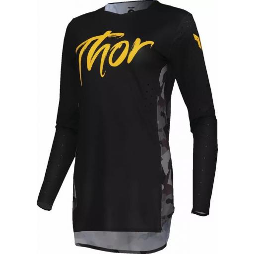 Jersey Thor Sport Shadow Teal Negra 2025 Woman