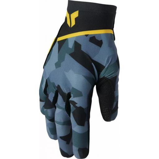 Guantes Thor Sport Shadow Teal 2025 Woman negro