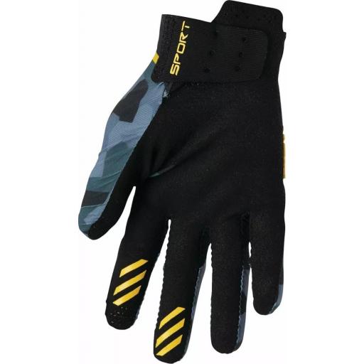 Guantes Thor Sport Shadow Teal 2025 Woman negro [1]