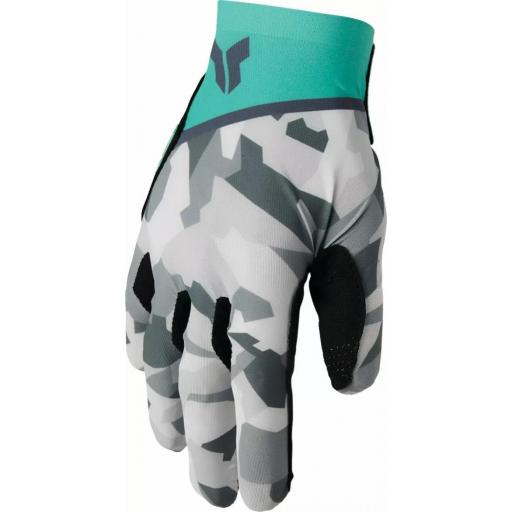 Guantes Thor Sport Shadow Teal 2025 Woman verde