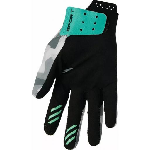 Guantes Thor Sport Shadow Teal 2025 Woman verde [2]