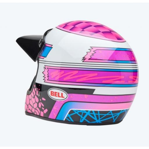 Casco BELL Moto-3 - Deathspray Gloss Pink Purple [5]