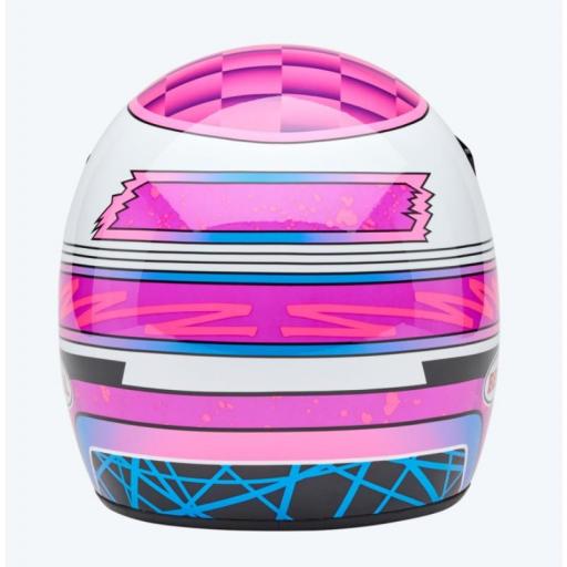 Casco BELL Moto-3 - Deathspray Gloss Pink Purple [4]