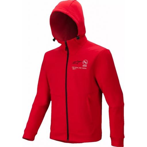 Chaqueta Alpinestars MX para entrenos color rojo