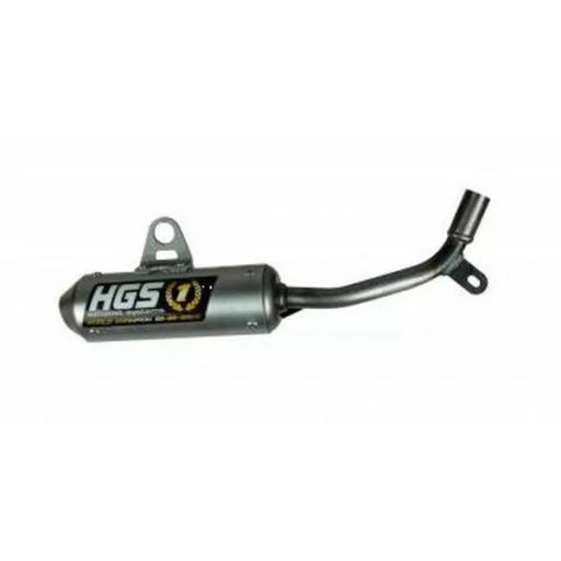 2024 Silenciador plateado HGS KTM/HUSQVARNA 50 2024 2025