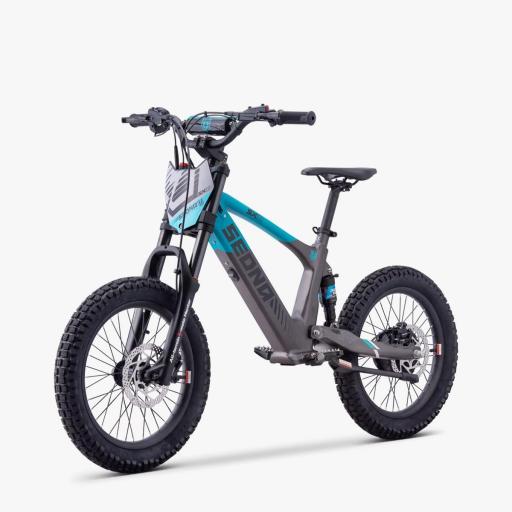 Bicicleta electrica sin pedales  SEDNA SX 18" MOD. 2024 AZUL [1]