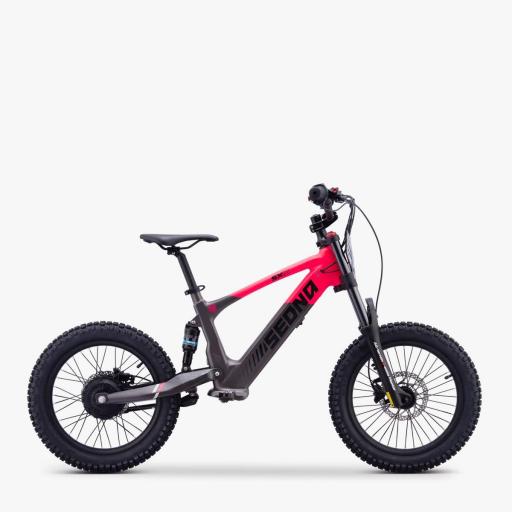 Bicicleta electrica sin pedales  SEDNA SX 18" MOD. 2024 Roja [4]