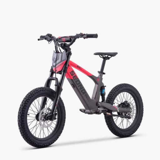 Bicicleta electrica sin pedales  SEDNA SX 18" MOD. 2024 Roja [1]