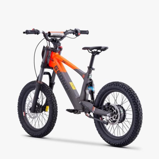 Bicicleta electrica sin pedales  SEDNA SX 18" MOD. 2024 Naranja [3]