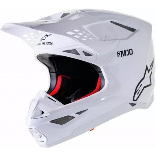 Casco Alpinestars SM10 blanco