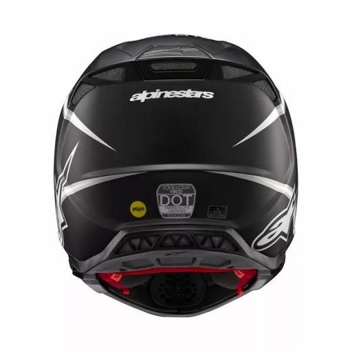 Casco Alpinestars SM10 Ampres negro y blanco [4]