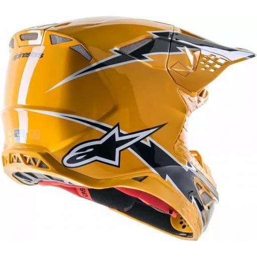 Casco Alpinestars SM10 Ampres amarillo [1]