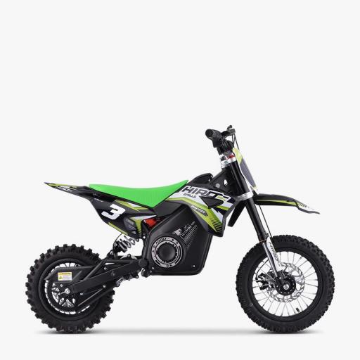 MOTO DE CROSS INFANTIL APOLLO RXF ROCKET 1000W  verde [5]