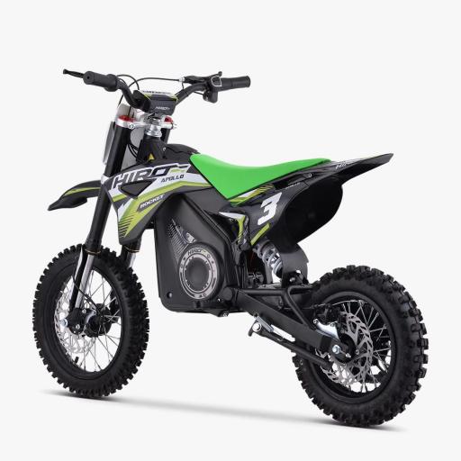 MOTO DE CROSS INFANTIL APOLLO RXF ROCKET 1000W  verde [2]