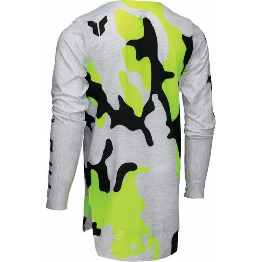 Camiseta infantil Thor Riot Blanco y amarillo fluor [2]