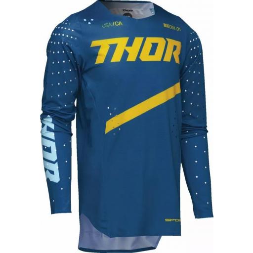 Camiseta infantil Thor Brave color azul  [1]