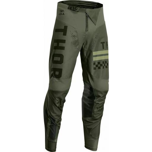 Pantalón infantil Thor Pulse Combat verde militar