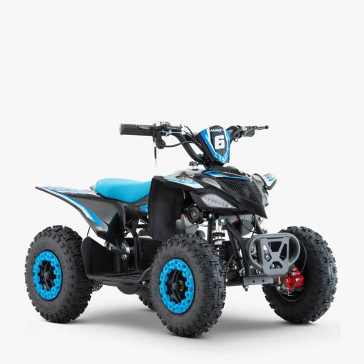 POCKET QUAD infantil electrico APOLLO HIRO COBRA 2025  800W Azul