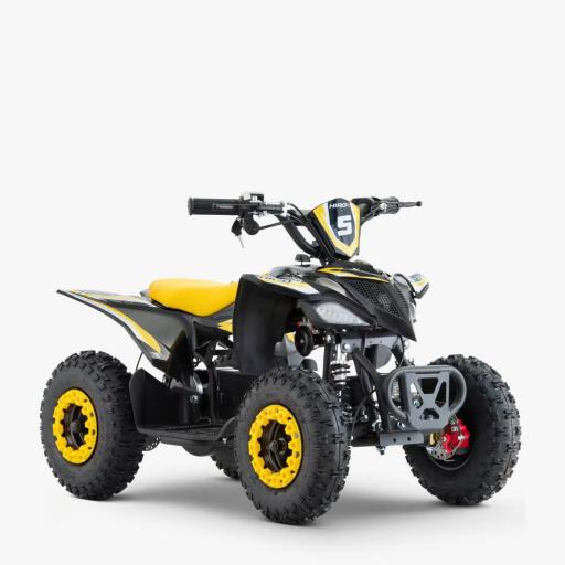 POCKET QUAD infantil electrico APOLLO HIRO COBRA 2025  800W Amarillo