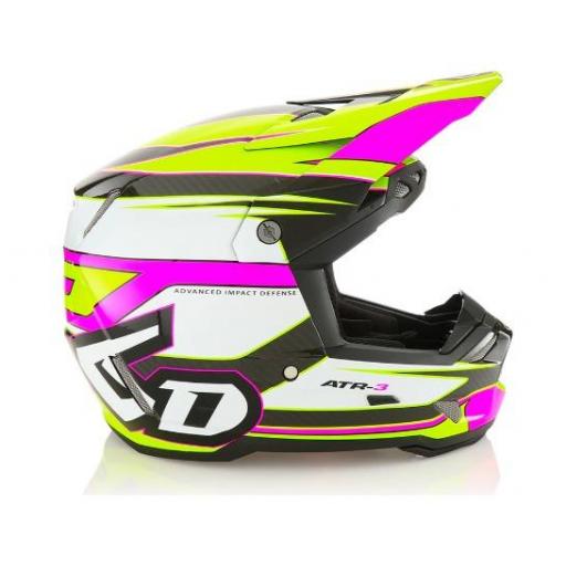 6D ATR-3 hyper Brillante rosa neon y amarillo