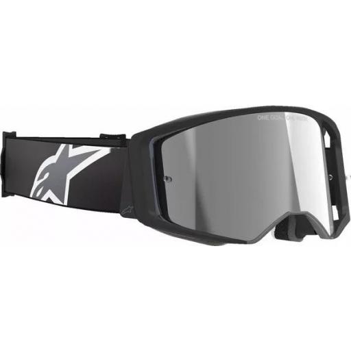 Gafas Alpinestars Supertech Corp Goggle Absolute Vision color negro cristal gris ahumado [1]