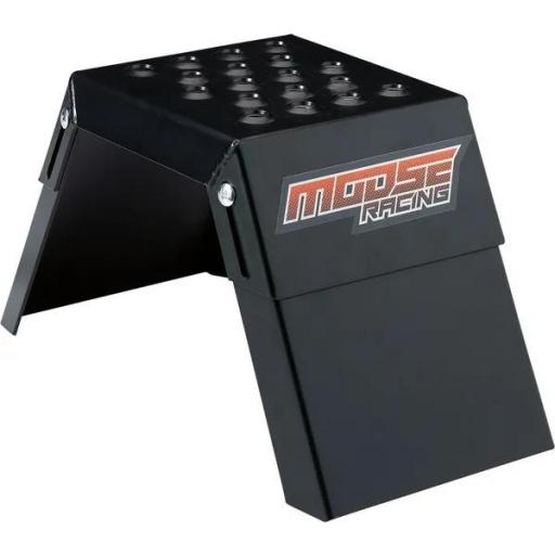 Alzas salida de alumino negro [0]