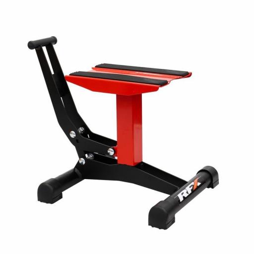 Caballete elevable RFX Pro Series Xtreme de un solo pilar H - Rojo [0]