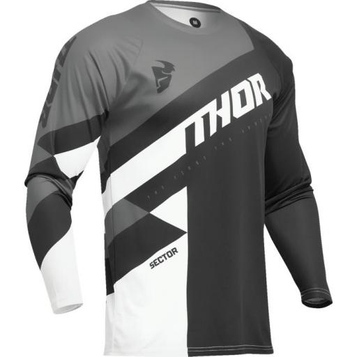 Camiseta Thor Sector Checker color negro y gris  [0]
