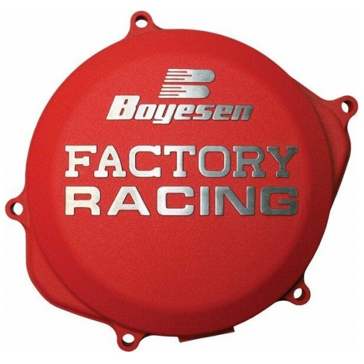 Tapa de embrague Boyesen Factory CRF 450 R (roja)