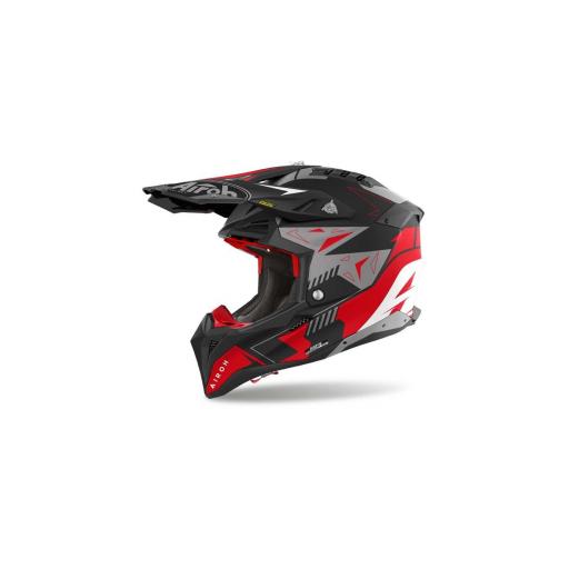 Airoh AVIATOR 3 SPIN Rojo Mate [1]