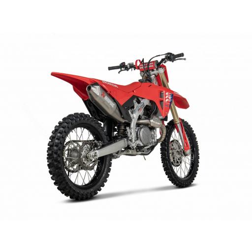 Línea completa de escape Akrapovic Evolution Titanium - Honda CRF450R 2025 [2]