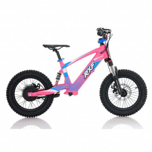 BICICLETA ELÉCTRICA SIN PEDALES ROAN RXF 16" Rosa 350 W [3]