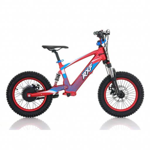 BICICLETA ELÉCTRICA SIN PEDALES ROAN RXF 16" Roja 350 W [3]